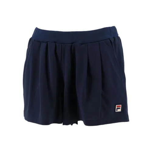 FILA Морской синий Женские спортивные шорты