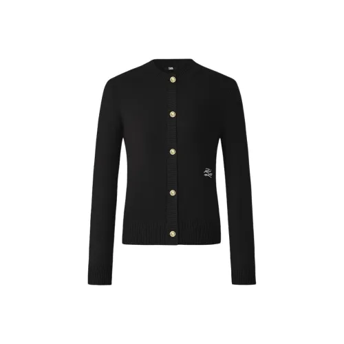 KARL LAGERFELD Кашемир Свитер Женские Черный