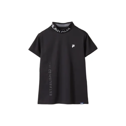 FILA Golf Series Черная Женская Одежда для Гольфа