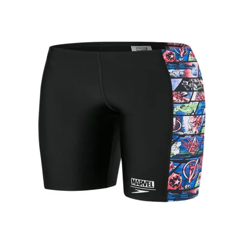 Speedo x MARVEL Облегающий детский купальник лето подростки