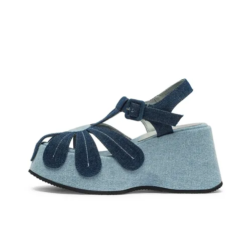 Coup de Foudre One Ремень Сандалии Женские Темно-синий