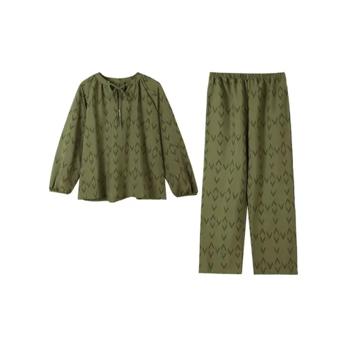 Комплект пижам Chestnut Green для женщин