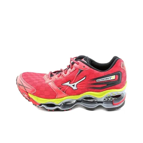 Mizuno Wave Prophecy 2 Устойчивый к истиранию Низкий Топ Повседневные Беговые кроссовки Мужские Красные