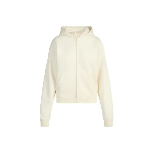 SKIMS SS25 FRENCH TERRY ZIP UP HOODIE Sweatshirt Women's