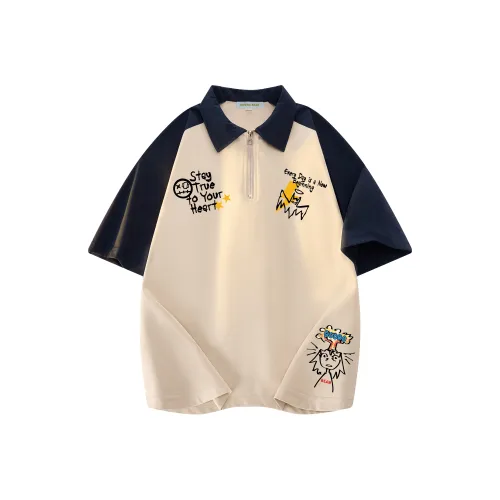 Budding Bear Унисекс Поло