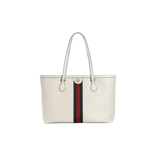 GUCCI Кожа Тоут Сумка Сумка для покупок Сумка Сумка через плечо Женская Бежевая