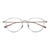 Прозрачный розово-золотой