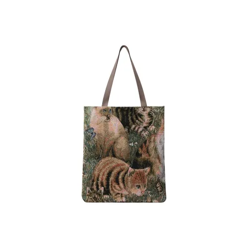 DANNYBEARJEANS Ткань Сумка через плечо Женская Кошка Коричневый