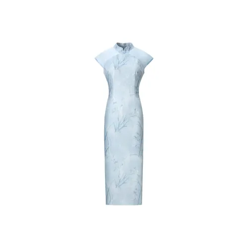 SIXUSICHOU Короткий рукав Платье Женское