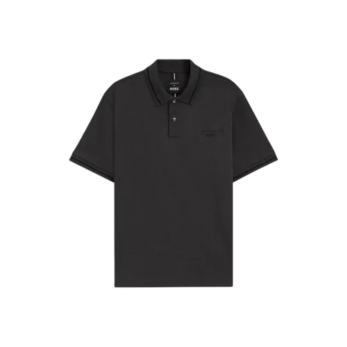 Hugo Boss X PORSCHE Поло Мужское Темно-Серый