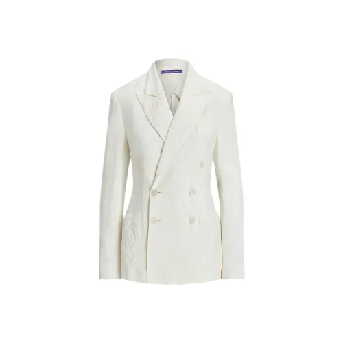 Ralph Lauren Collection SS25 Куртки и Пальто Женские Белые