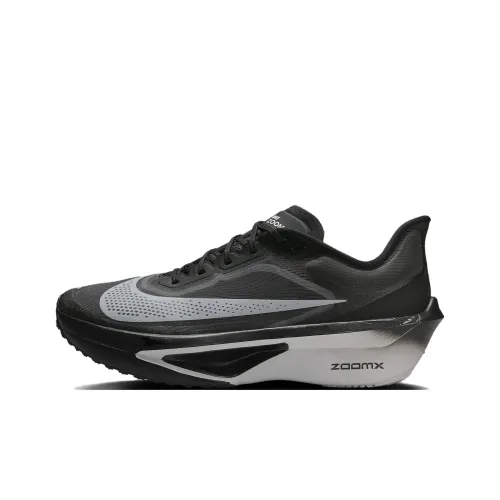 Nike Zoom Fly 6 Slip-Resistant Supportive Rebound Low-Top Беговые кроссовки Мужские Черный Серый