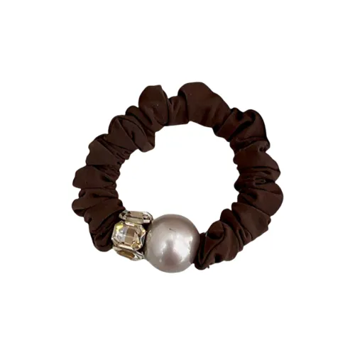 ZWU Ponytail Скранчи Искусственная жемчужина Универсальная Резинка для волос Резинка для волос Женская