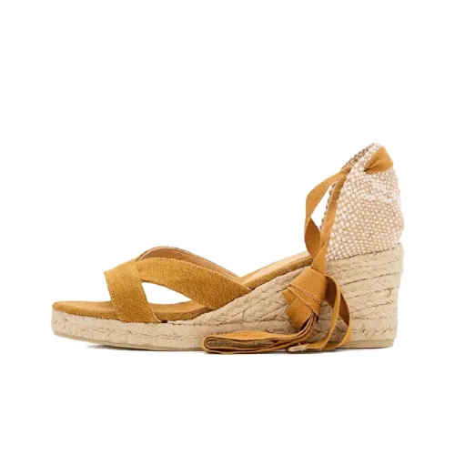 Castañer Casta one Ремень Сандалии Женские Желтый