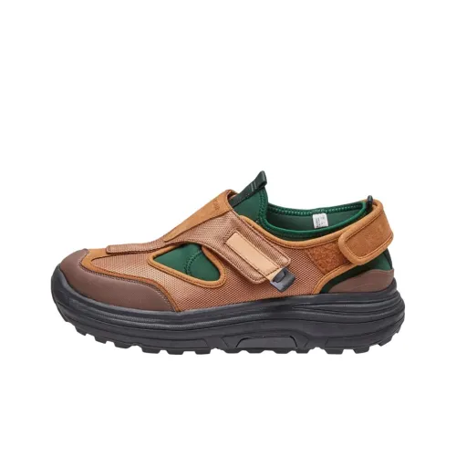 Suicoke Casual Низкий Топ Коричневый Зеленый Мужской