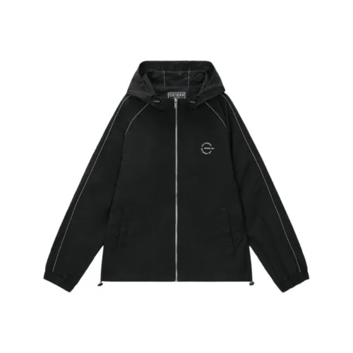 GUESS Черный Мужской Тренч