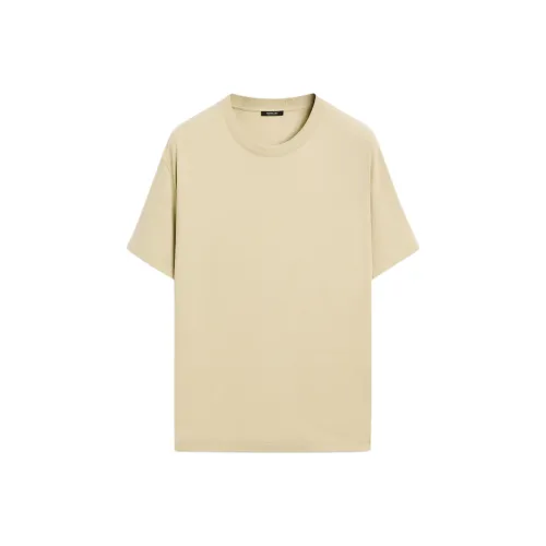 Massimo Dutti Зеленые Мужские T-рубашки