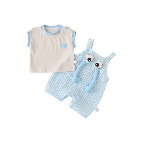 XiaoJinBu Повседневная спортивная одежда 2 предмета комплект для малышей и детей дошкольного возраста