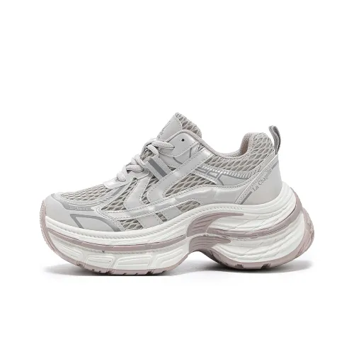 La Chapelle массивные кроссовки Low Top розовые женские