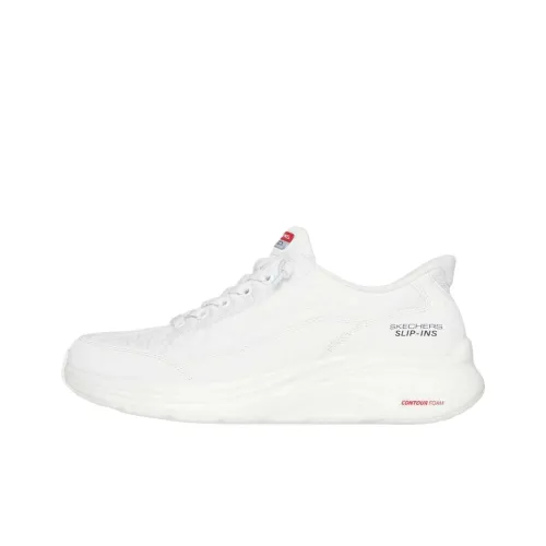 Skechers CONTOUR FOAM Cozy Форма Низкий Топ Casual Женский Белый