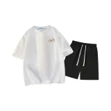 Фотиния Серый Топ Черные Штаны