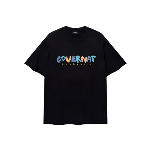 COVERNAT Черная унисекс футболка