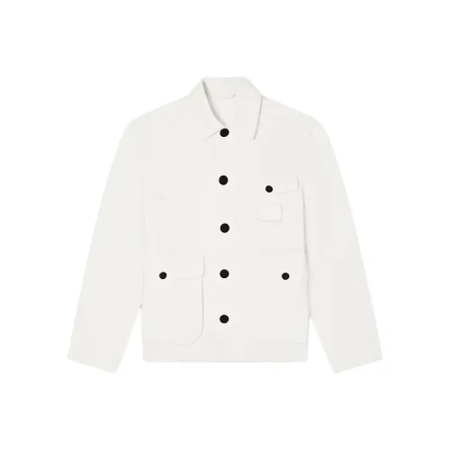 EMPORIO ARMANI FW25 Куртки и Пальто Мужской Белый