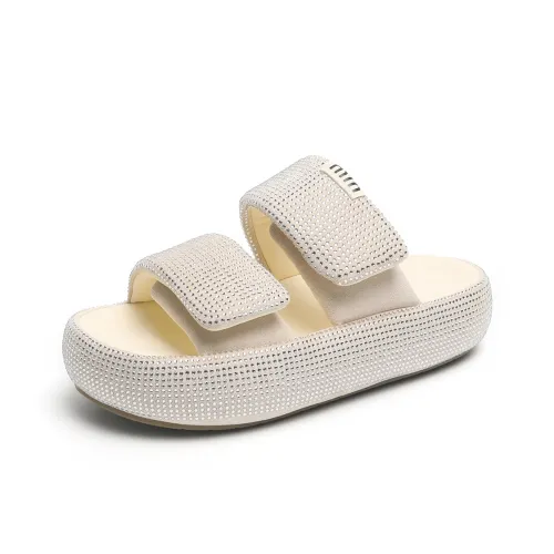 O.L Резина Стразы Устойчивые к Износу Слипоны Женские