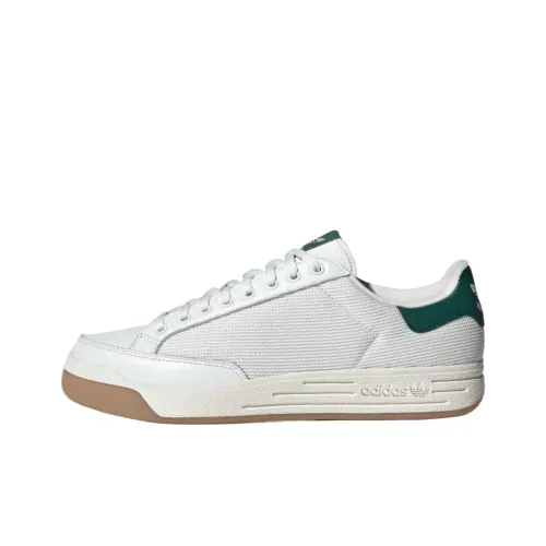 Adidas Originals Rod Laver Устойчивые к истиранию Низкие Кроссовки для скейтбординга Мужские Белые Зеленые
