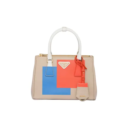 PRADA Galleria Killer Bag Телячья кожа Сумка-тоут Сумка через плечо Сумка Маленькая Женская Многоцветная