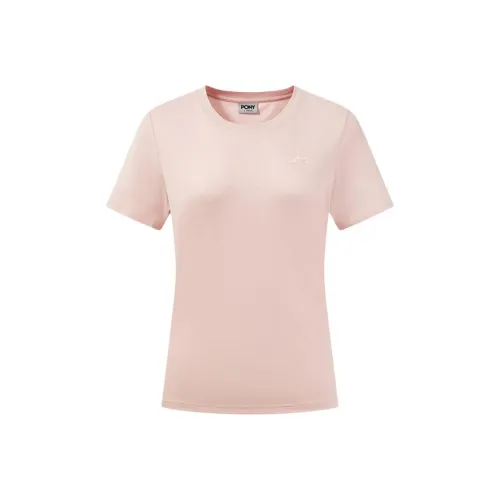 Женские футболки с принтом "Пони Розовый"