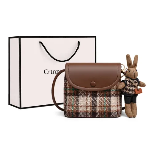 Crtnzo Kroez Сумка через плечо Чехол для телефона Стандартный Женский Кофейный