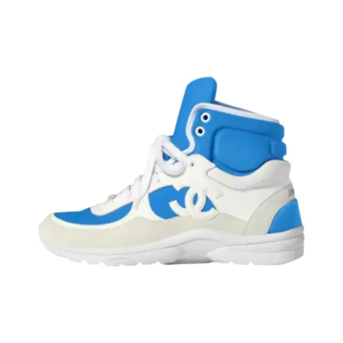 CHANEL Высокие топы Повседневная обувь Мужская Синяя