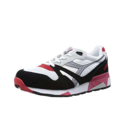 DIADORA N9000 Повседневный Низкий Топ Белый Черный Мужской