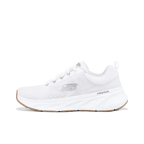 Skechers Edgeride Дышащий Низкий Топ Повседневная Обувь Мужская Белая