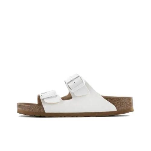 Birkenstock Arizona Слипоны Женские Белые Узкие