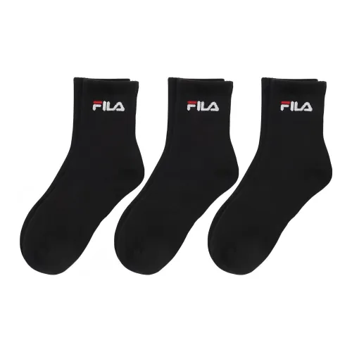 FILA Низкие носки унисекс 3 упаковки черный