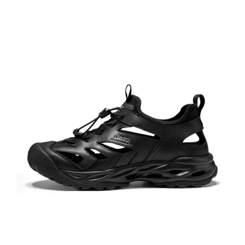 JEEP Outdoor Casual Обувь для активного отдыха Унисекс Черный