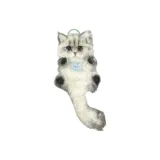 Черный Белый Малыш Котенок Подвеска [Материал Сумка]