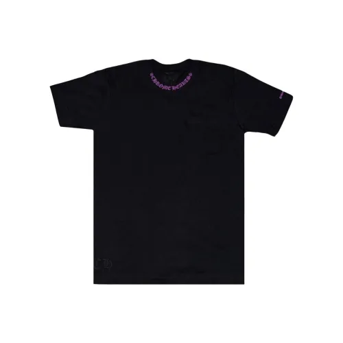 Chrome Hearts Мужские черные футболки