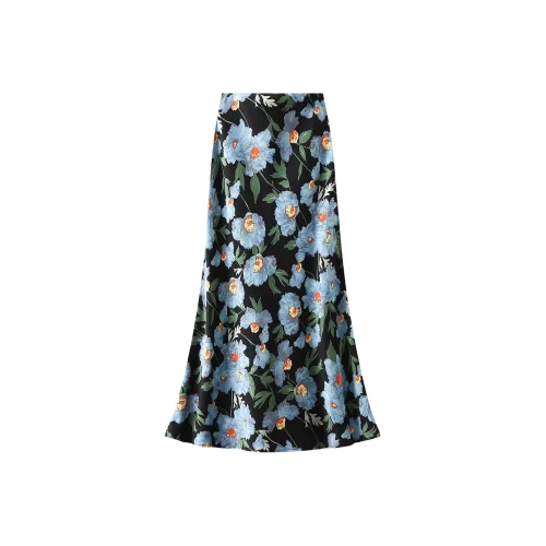 Benhou Повседневный Длинный Юбка Женские