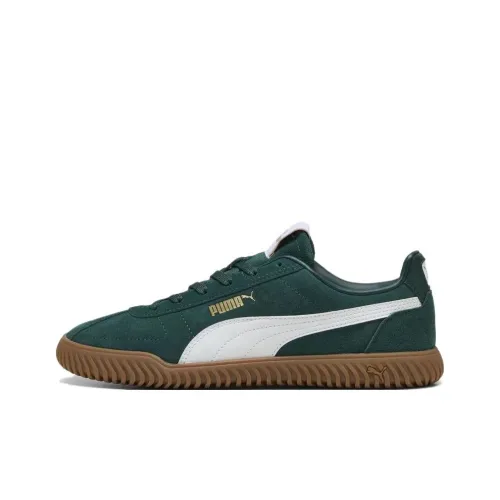 PUMA CLUB KAYZER Устойчивый к истиранию Низкий Топ Casual Мужской Зеленый