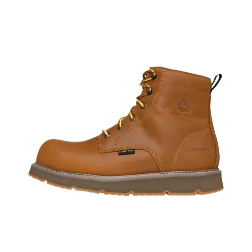 John Deere x Skechers Flex Wedge RANGER Короткий MID Голень Martin Boot Мужской Wheat