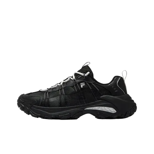 FILA FUSION EXOCET II Mountains Shoe 2 Low Топ Толстоподошвенные кроссовки Мужской Обсидиановый черный