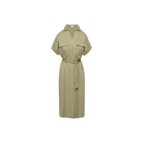 ARITZIA SS25 BABATON Network Платье Короткий рукав Платье Женское