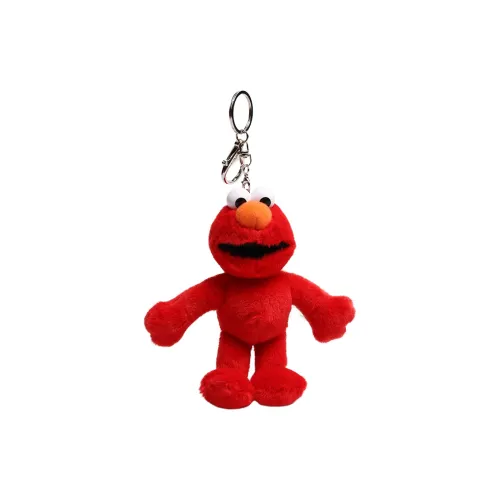 AIRONGYI Sesame Street Элмо Брелок Украшение Кукла Плюшевая Подвеска Высота 16 см