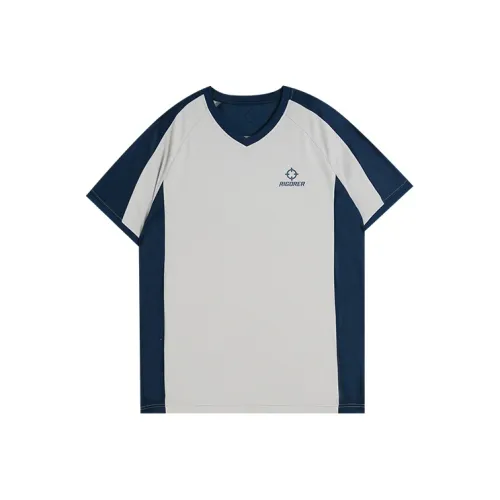 RIGORER Светло-серый Унисекс Футболка