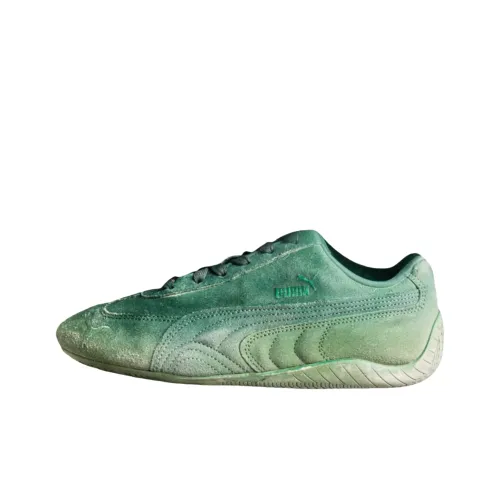 GROCERY Collaboration X PUMA Speedcat Устойчивая к истиранию Низкая Обувь Повседневная Унисекс Зеленая