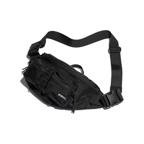 COURONNE FORTEI Бренд Branded Twill Водонепроницаемый Nylon Сумка через плечо Sling Сумка Унисекс Черный