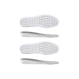 Серый Белый [2 упаковки, 2,5 см] Мягкий и упругий, увеличивающий высоту | Незаметный, не тонущийся